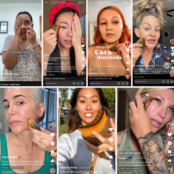 Brosse pour le drainage lymphatique - Brushcore TM